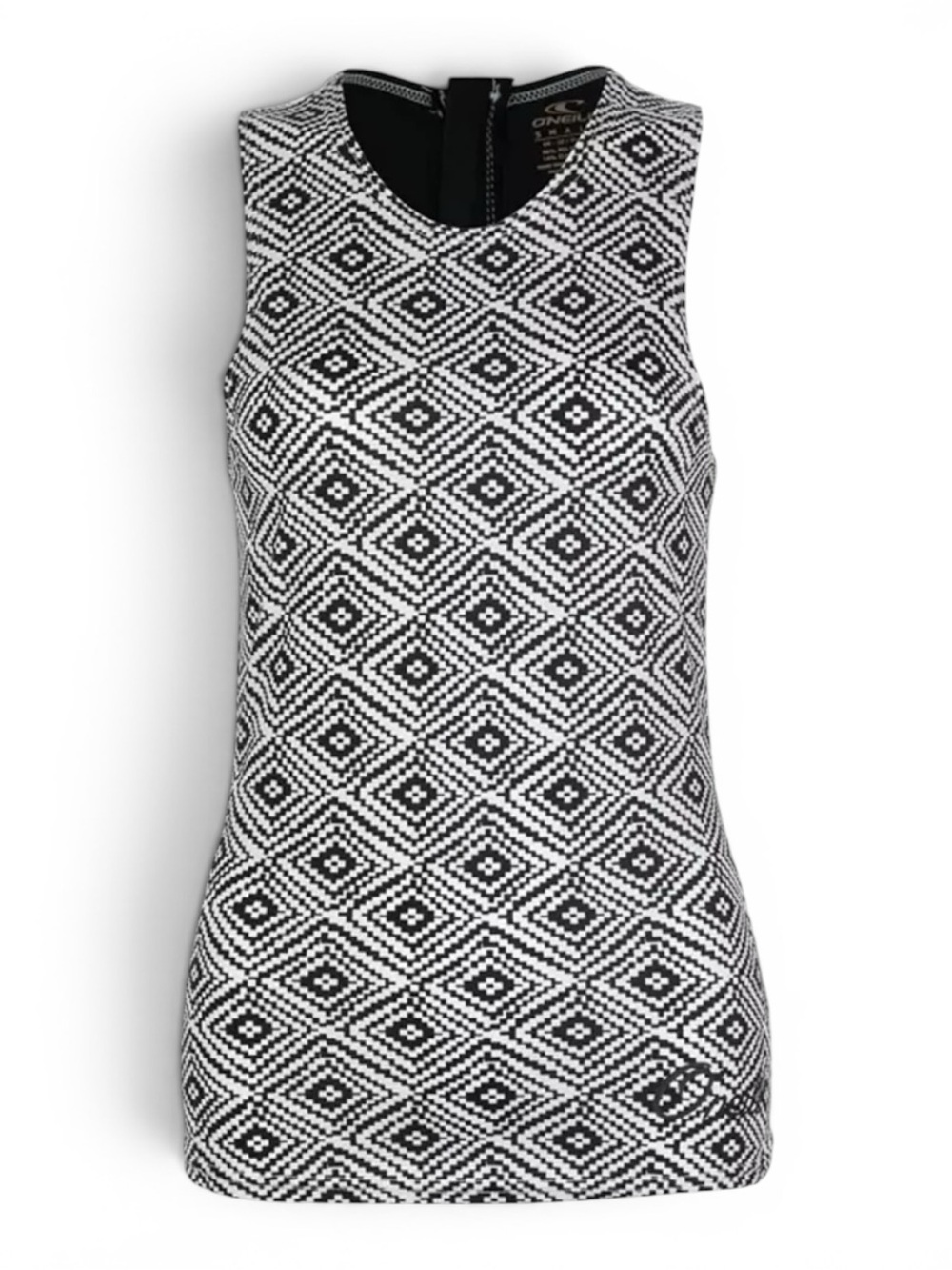 O'Neill Women's Printed Surf Tank in Geo/Black Cream NWT